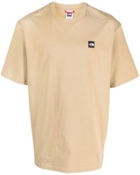 The North Face - Logo-patch Short-sleeve T-shirt - Lyst