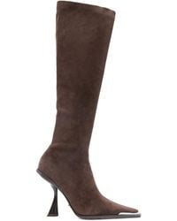 Cult Gaia - 105 Mm Suède Knielaarzen - Lyst