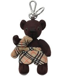Burberry - Breloque Thomas Bear - Lyst