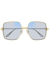 Cartier - Square-Frame Sunglasses - Lyst