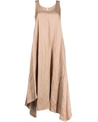 Forme D'expression - Robe Ceinturée À Ourlet Asymétrique - Lyst