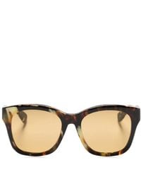 Chloé - Tortoiseshell-Effect Cat Eye-Frame Sunglasses - Lyst