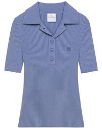 Courreges - Iconic Polotop - Lyst