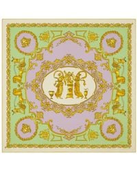 Versace - Foulard Con Motivo Medusa - Lyst