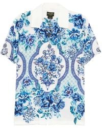 CAMILLA - Short-Sleeve Graphic-Print Shirt - Lyst
