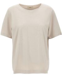 Herno - Side-Slit T-Shirt - Lyst