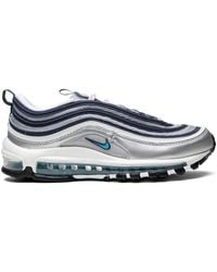 Nike - Air Max 97 Metallic Mesh And Faux Leather Sneakers - Lyst
