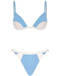 Noire Swimwear - Nyra Alice Triangle Bikini - Lyst