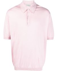 John Smedley - Short-sleeve Cotton Polo Shirt - Lyst