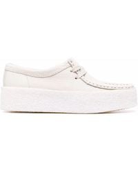 Clarks - Wallabee Loafer Mit Schnürung - Lyst