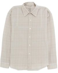 mfpen - Check-Pattern Shirt - Lyst