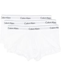 Calvin Klein - Logo-Waistband Briefs (Pack Of Three) - Lyst
