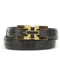 Elisabetta Franchi - Buckle Leather Belt - Lyst