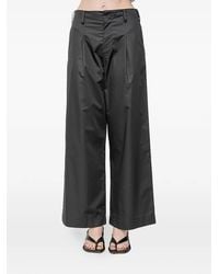 Susanne Bommer - Pantalon Ample À Design Plissé - Lyst