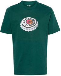 Carhartt S/s Bottle Cap T-shirt Organic Cotton Single Je in Black for ...