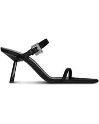 Saint Laurent - Hope 75Mm Buckle-Detailed Sandals - Lyst