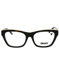 DKNY - Tortoiseshell-Effect Cat-Eye Frame Glasses - Lyst