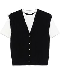 Sandro - バイカラーセーター - Lyst