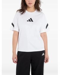 adidas - Z.N.E. Logo-Print T-Shirt - Lyst