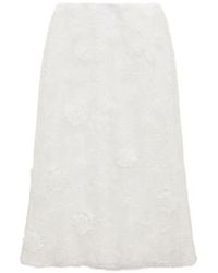 Dorothee Schumacher - Meadow Floral-Lace Midi Skirt - Lyst