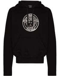 Homme Vêtements Articles de sport et dentraînement Sweats Medusa sweatshirt Versace pour homme en coloris Noir 