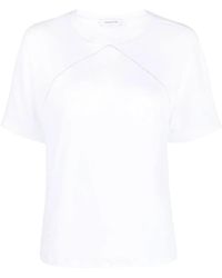 Fabiana Filippi - Bead-Embellished T-Shirt - Lyst