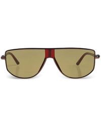 Jacquemus - X Linda Farrow Corsa Navigator-Frame Sunglasses - Lyst