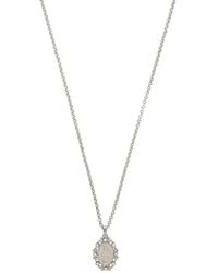 Dolce & Gabbana - Crystal-Embellished Pendant Necklace - Lyst