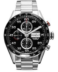 Tag Heuer Orologio Carrera Calibre 16 Day-Date 43mm - Nero