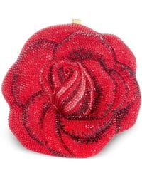 Judith Leiber - Rose American Crystal-Embellished Clutch Bag - Lyst