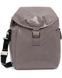 Rains - Valera Buckle-Fastening Logo-Patch Backpack - Lyst