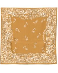 Mantero 1902 - Paisley-Print Silk Scarf - Lyst