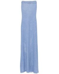 Kiki de Montparnasse - Silk Crochet Maxi Skirt - Lyst