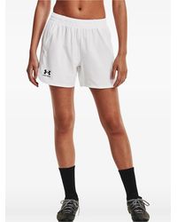 Under Armour - Accelerate Logo-Print Shorts - Lyst