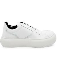 Moschino - Becco Square-Toe Sneakers - Lyst
