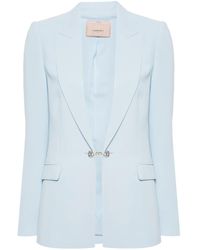 Twinset - Blazer de crepé Cady - Lyst