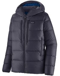 Patagonia - Hooded Zip Padded Jacket - Lyst