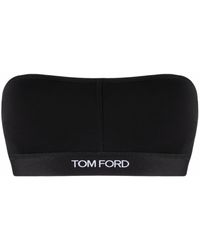 Tom Ford - Soutien-gorge bandeau à logo brodé - Lyst