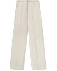 Fay - Cotton Trousers - Lyst