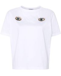 Parlor - T-Shirt mit Augen-Patch - Lyst