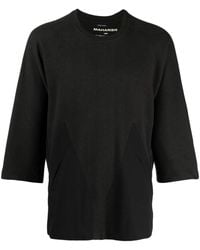 Maharishi - Crew-Neck Knitted T-Shirt - Lyst