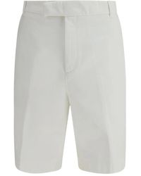 Thom Browne - Tab Cargo Chino Shorts - Lyst