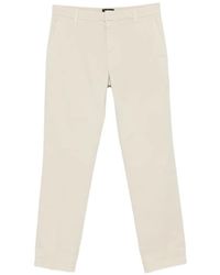Dondup - Pantalon En Serge - Lyst