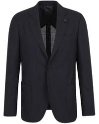 Lardini - Striped Two-Piece Suit - Lyst