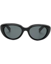 Saint Laurent - Logo-Detail Sunglasses - Lyst