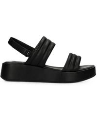Mexx - Quilted Platform Sandals - Lyst