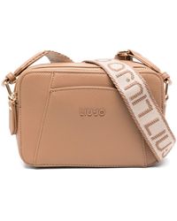 Liu Jo - Logo-Lettering Crossbody Bag - Lyst