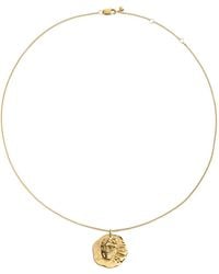 Monica Vinader - Gp Zodiac Gemini Necklace - Lyst