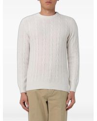 XC - Cable-Knit Crew-Neck Sweater - Lyst