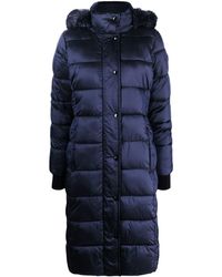 MICHAEL Michael Kors - Quilted Nylon Belted Puffer Coat - Lyst